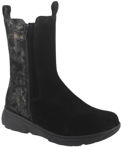 Xsensible 30220.5.006-H dames enkellaarzen sportief maat 39 zwart