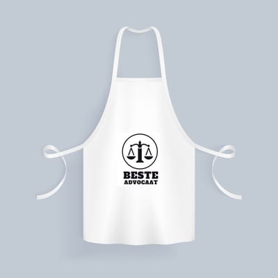 Akyol - beste advocaat Keukenschort - Beste advocaat - collega - cadeau - 82 bij 71 cm
