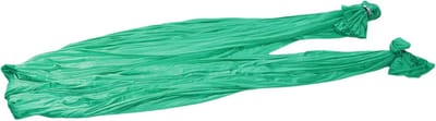 Luchthangmat - Zijde Draagdoek - Stretchen Fitness - Inclusief Installatiekit - 400x280cm - Groen