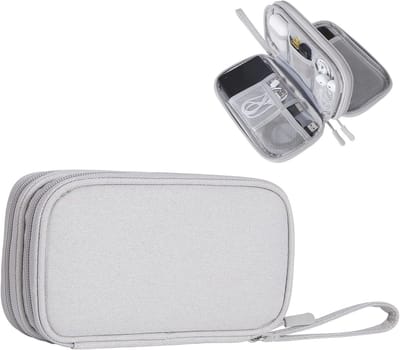 Opbergtas voor Kabels en Elektronische Accessoires - Waterdichte Organizer voor USB-sticks, Opladers, Harde Schijven en SD-kaarten