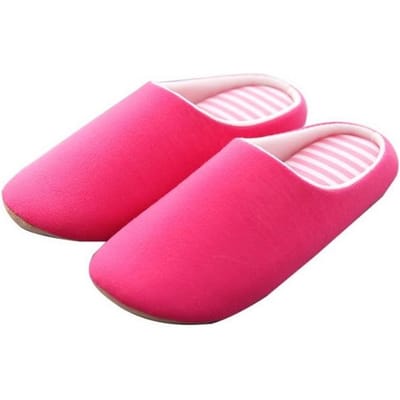 Winter Pantoffels Dames Furry Warm Dames Pantoffel Binnenhuis Schoenen Casual Dames Zachte Comfort Schoenen Vrouw Furry Konijnenoren Pluche 36-37 pink