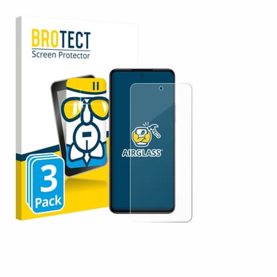 Screenprotector 3 Stuks voor realme P4x 5G Beschermglas transparant