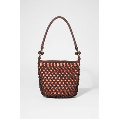 & Other Stories Tiana Crochet Bucket Brown Size: OS | Handbags Outlet | Dames | Bruin