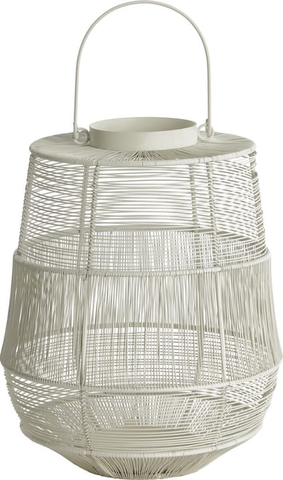 Light&living Windlicht Ø27x33 cm MOTIJO crème