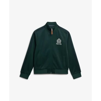 Superdry Country Club Track Top Green Grootte: 36