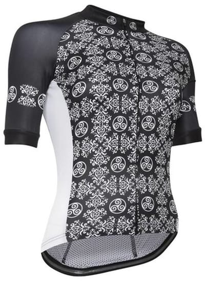 Fortissima Fietsshirt Heren en Dames - Korte Mouw - Motief - Maat M