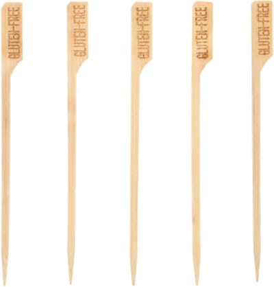 250 Fingerfood spiesjes pure 12 cm GLUTEN-FREE