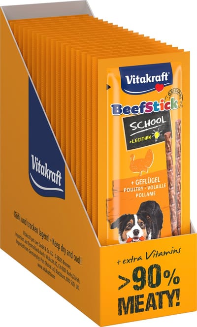 Vitakraft Beef Stick School gevogelte - 20 stuks - 20x20 gram