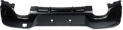 Achterbumper - Voor BMW 1-Serie F20/F21 PRE-LCI 2011-2015 - Auto accessoires - Diffuser - Quad uitlaat - Gloss Zwart