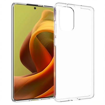 Accezz Hoesje - Geschikt voor Motorola Moto G85 - Clear Backcover - Transparant