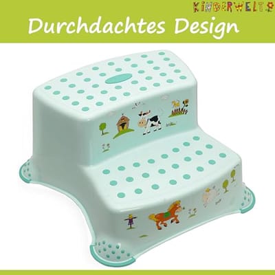 Set van 3 toiletbrillen voor kinderen met kruk en potje - Ergonomisch en veilig