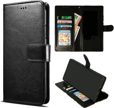 HB Hoesje Geschikt voor Samsung Galaxy S22 - Zwart - Portemonnee Book Case - Pasjeshouder en Magneetlipje