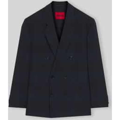 relaxed fit colbert van pure wol