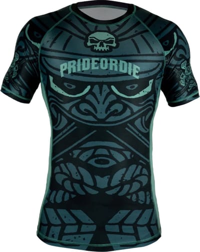 PRIDEorDiE SAMURAÏ Rash Guard Compressie Shirt - XXL
