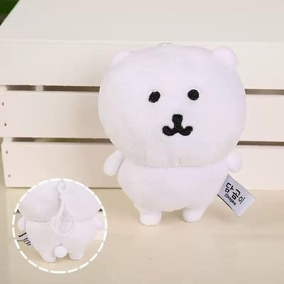 Nieuwe Witte Grapbeer Zonbeer Nagano Oversized Pluche Pop Cartoon Pop Hanger Slaapkamer Ornament Cadeau