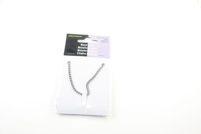 Metalen Ketting - Antraciet - 3mm x 1 meter