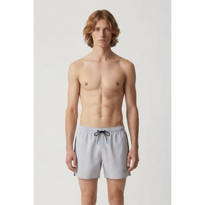 Arena Men's  Evo Beach Short Solid Grey Shadow Maat: XL | Zwembroeken Outlet | Heren | Grijs