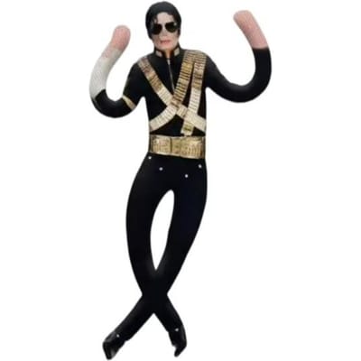 Nieuwe Michael Jackson Cosplay Prop Pop Knuffel Gevulde Figuur Pop Kamerdecoratie Abstract Gewricht Beweeglijkheid Props Cadeau