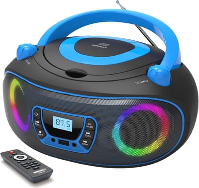 Draadloze Boombox CD-speler met FM-radio en Bluetooth - Multifunctionele Stereo speler