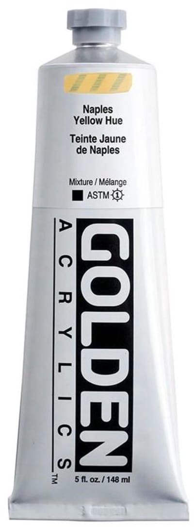 Golden Heavy Body Acrylverf Napelsgeel Toon 148 ml