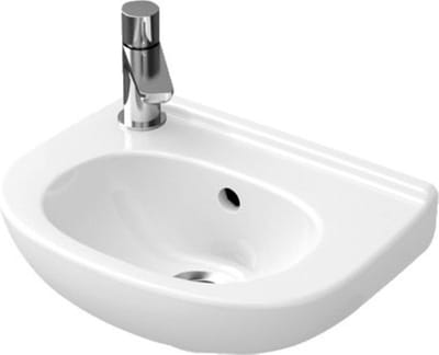 Villeroy & Boch O.novo fontein 36x27,5 kraangat links wit