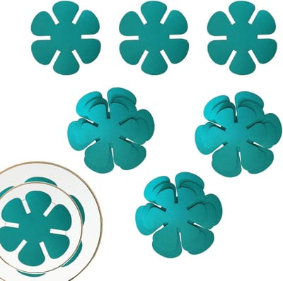 Panbeschermers - Pannenbeschermers - Kookgerei Beschermen - Wasbaar Vilt Materiaal - 3 Maten - Blauw