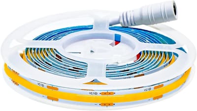 Flexibele 12V LED Strip van 2 Meter met 320 LEDs/Meter in Warm Wit 3000K voor Feestjes, Thuisdecoratie en Verlichting van Meubels