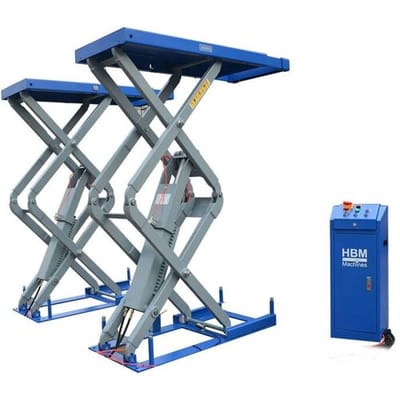 HBM Inbouw Hydraulische Schaar Hefbrug Met Pneumatische Ontgrendeling 3500 Kg