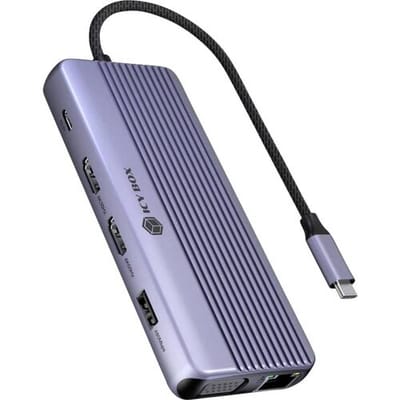 ICY BOX IB-DK4062-CPD USB-C dockingstation USB-C Power Delivery