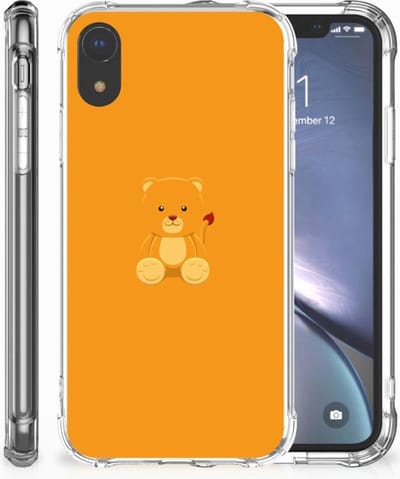 Apple iPhone Xr Stevig Bumper Hoesje Baby Beer