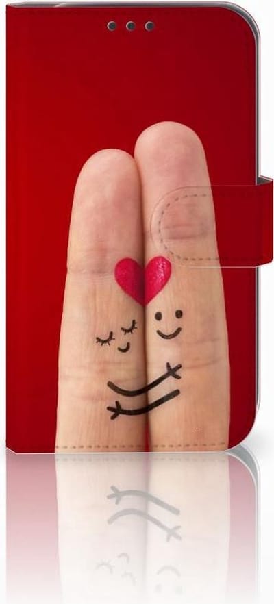 Book Case voor Samsung Galaxy Xcover 4 | Xcover 4s Wallet Case met Pasjes Liefde - Origineel Romantisch Cadeau