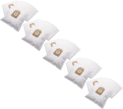 Stofzuigerzakken - Microvlies Zakken - Hygiënisch Huis - 50 Stuks Verpakking - 32x19 cm - Wit