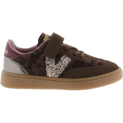 Kindertrainers Victoria Oslo Tira & Elastico Animal Print
