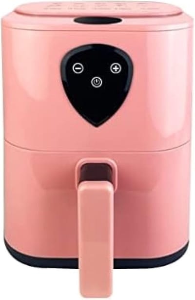 Heteluchtfriteuse - Multifunctionele Keukenapparatuur - Gezond Koken - Olievrij Frituren - 5 Liter Capaciteit - Roze