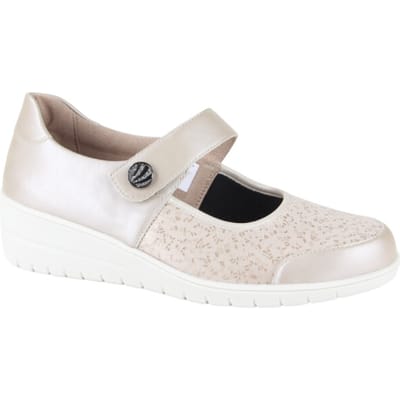 Solidus -Dames - beige - ballerina's & mocassins - maat 38.5