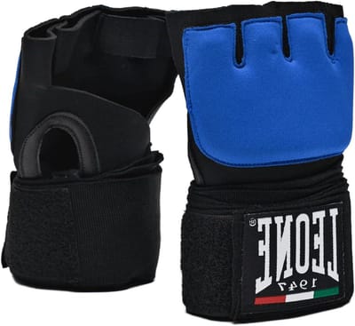 Bokshandschoenen - Onderhandschoen Trainingshandschoen - Sport Bescherming - Elastische Band - U - Blauw