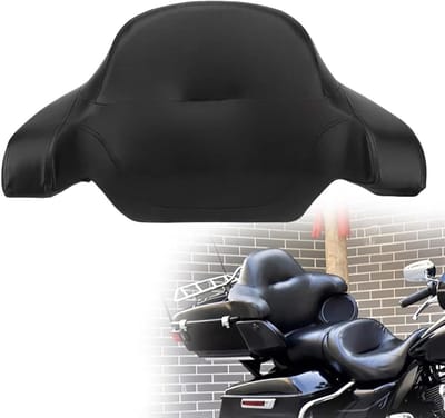 Motorfiets Rugleuning - Passagierssteun Kussen - Comfortabel Rijden - Omhullend Ontwerp - Niet Gespecificeerd - Zwart
