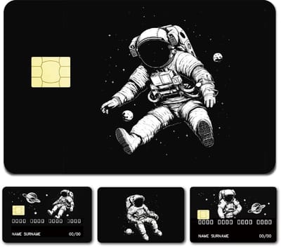 Allecto - Creditcardhoes - Gepersonaliseerde bescherming - Zwart - PVC waterdicht - Voor bankkaarten - Set van 4