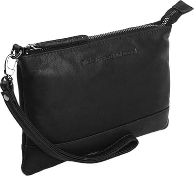 The Chesterfield Brand Schoudertas Sue Top Zipper Bag Black Zwart