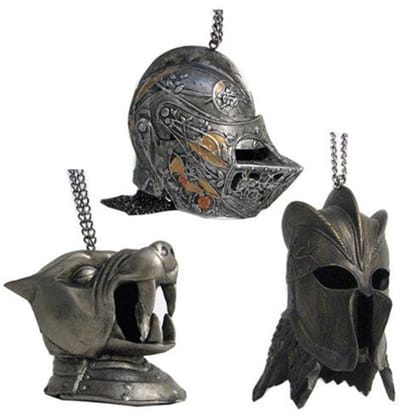 Game of Thrones - Helmets 10 cm Resin Christmas Ornament - Loras Tyrell Helmet