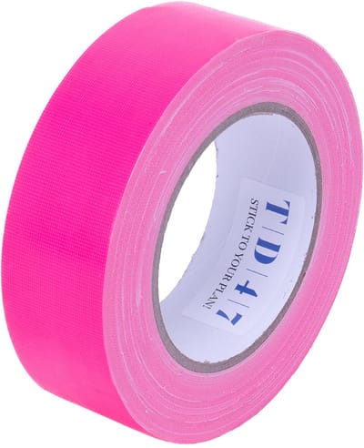 TD47 Gaffa Tape 38mm x 25m Fluor Roze