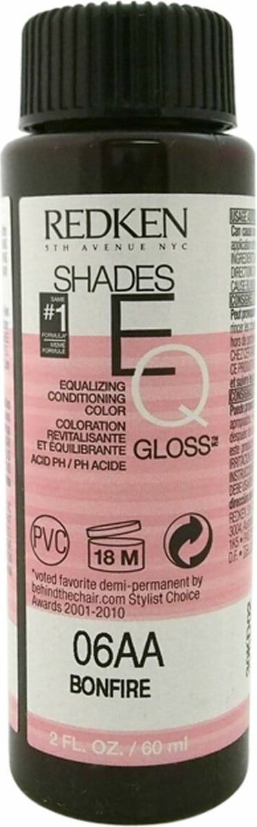 Redken - Shades EQ - Demi Permanent Hair Color 60ML - 06AA bonfire