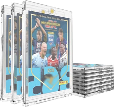 Set van 10 Magnetische Kaart Houder voor Spelkaarten - 35PT Harde Beschermcase met UV Bescherming en Transparant Ontwerp