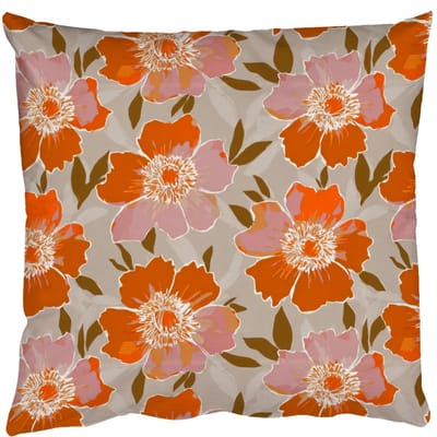 Sierkussens - Kussentjes Woonkamer - 50x50 cm - Bloemen - Motief - Retro
