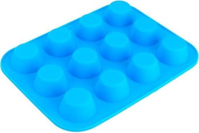 Jumada's - bakvorm - cupcake vorm - 12 stuks - silicone - muffinbakvorm - muffinvorm - gratis verzending - blauw