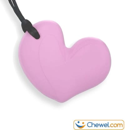 Bijtketting Hartje kauwketting | Hart | Roze | Chewel ®