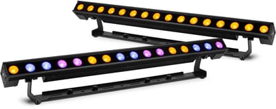 BeamZ Pro set van 2 DOTBAR BAT1 barren - IP65 LED bar met pixelcontrol en slim koppelsysteem - RGBW