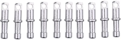 Dailygoods- Eindstop Lichtgewicht - 10 Stuks - Aluminiumlegering - Tent Accessoires - Reparatiehuls - Koorddoorvoer - Tentaccessoires