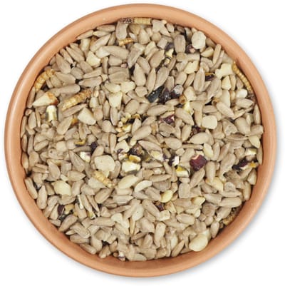 CJ Wildlife - 10 kg Hi-Energy suprême - Zadenmix voor vogels met meelwormen - 47% Vet & 22% Eiwit - Vogelvoer