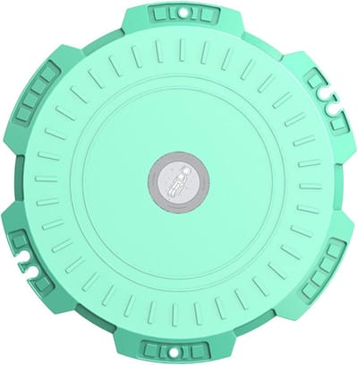 Fitness Draaischijf - Taille Trainer - Romp Versterken - Geluidsarme Rotatie - 28 cm Diameter - Groen
